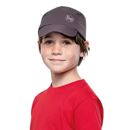 Кепка дитяча Buff Kids Pack Cap solid Темно-сірий - мініатюра 4