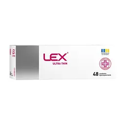 Презервативи Lex Condoms Ultra Thin 48 шт. (4820144774409)