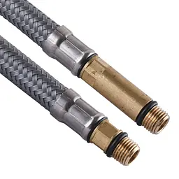 Шланг для змішувача Tucai М10x3/8″ 0,5м. антикорозія TAQ Grif AСB 207414 ПАРА