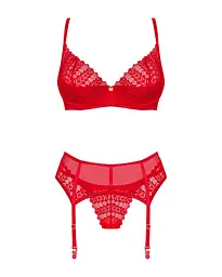 Комплект Obsessive Ingridia 3-pcs Set XS/S - мініатюра 3