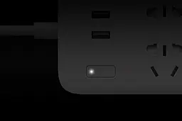 Подовжувач Xiaomi Mi Power Strip (6 розеток + 3 USB-port) фільтр універсальний білий - мініатюра 3
