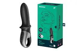 Вібратор Satisfyer Hot Passion 18 см чорний - мініатюра 4
