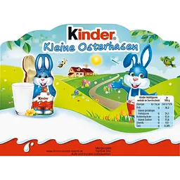 Набір шоколадних фігурок Kinder Bunny з молочного шоколаду 45 г (3 шт. x 15 г) - мініатюра 2