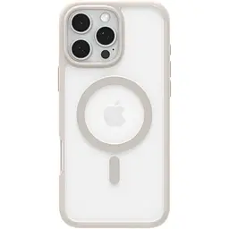 Прозорий чохол Spigen Ultra Hybrid MagSafe Frost Natural Titanium для iPhone 16 Pro (ACS08138) - мініатюра 5