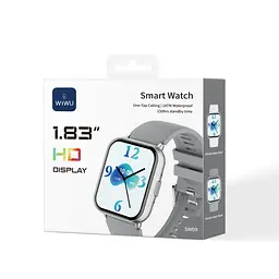 Смарт-годинник WIWU Smart Watch SW09 Silver (6976975619568) - мініатюра 2