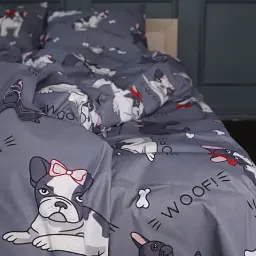 Підковдра MirSon 17-0663 Cute Pug бязь 110х140 см (2200010011388) - мініатюра 2