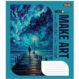 Набір зошитів 1 Вересня Make Art A5 в лінію 48 листів 10 шт. - мініатюра 3