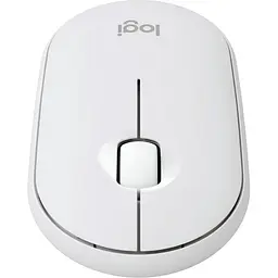 Бездротова миша Logitech Pebble Mouse 2 M350s White Bluetooth (910-007013) - мініатюра 4