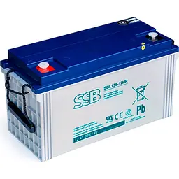 Акумулятор SSB SBL135-12HR AGM (12V/120Ah/1440Wh) [114111] - мініатюра 1