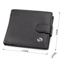 Чоловічий гаманець ST Leather 18311 (ST103) чорний - мініатюра 7