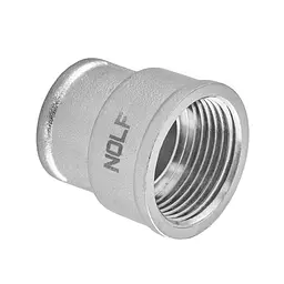 Муфта редукційна Nolf Nfc.C0608-N-3/4"x1/2" нікельована NF3075