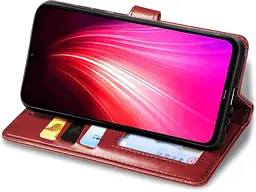Чохол-книжка GETMAN Gallant Cover Case для Xiaomi Redmi 12C/11A Red [84403] - мініатюра 4