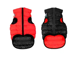 Курточка для тварин Airy Vest двостороння M 40 червоно-чорна (1828)