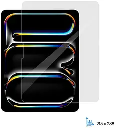 Захисне скло для iPad Pro 13 (2024) 2.5D прозорий 2E teh0024759