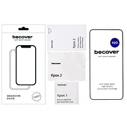 Скло захисне BeCover 10D Xiaomi Redmi 15 Black (713906) - мініатюра 2