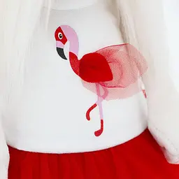 Іграшка м'яконабивна Lucky Mimi: Любов та фламінго ORANGE Art.LD5/049 - мініатюра 8