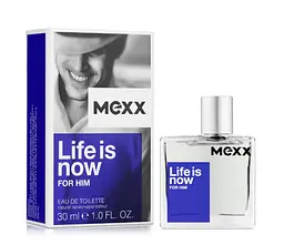 Оригінал Mexx Life is Now for Him 30 мл туалетна вода