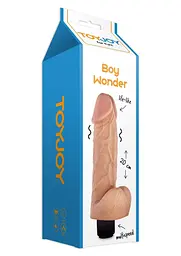 Вібратор ToyJoy Boy Wonder, 20 см (тілесний) - мініатюра 3
