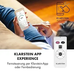 Конвекторний обігрівач Klarstein Bornholm Curved Smart 1000/2000W WiFi (10035237) - мініатюра 3