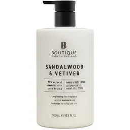Лосьйон для рук і тіла Sandalwood & Vetiver Boutique, 500 мл