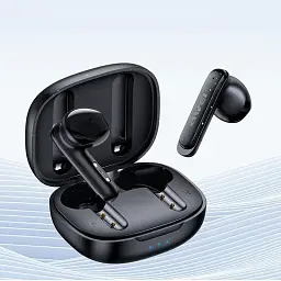 Бездротові Bluetooth навушники Awei T66 з сенсорним керуванням та шумозаглушенням мікрофону чорні - мініатюра 5