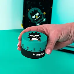 Таймер механічний Kite Bad Badtz-Maru чорний з бірюзовим (HK24-172-2) - мініатюра 6
