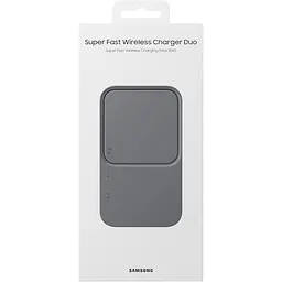 Бездротовий зарядний пристрій Samsung Duo with TA Dark Gray (EP-P5400TBEGEU) [114285] - мініатюра 6