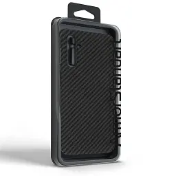 Чехол ArmorStandart LikeCarbon для Samsung A24 4G (A245) Black - миниатюра 3