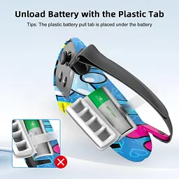 Набір аксесуарів COLOHAS 7-in-1 VR для Meta Quest 3 Battery versionG Set [154656] - мініатюра 5