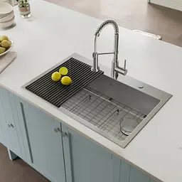 Комплект кухонний Kraus Loften KCH-1000, Нержавіюча сталь - мініатюра 2