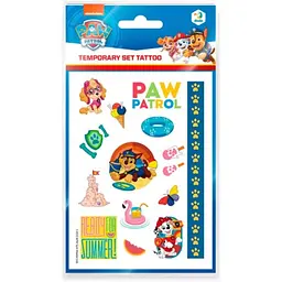 Набір дитячих тимчасових татуювань Paw Patrol Dodo 200436 Різнокольоровий shop (4823115907868)