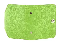 Шкіряна візитниця SHVIGEL 7,6х10,5 см acs0015996 - мініатюра 3