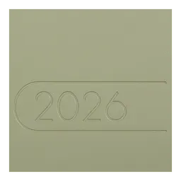 Щотижневик датований Buromax Light Morandi 2026 A5 штучна шкіра оливковий (BM.2712-36) - мініатюра 4