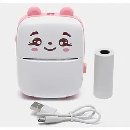 Портативний міні принтер Bambi Cat Mini Printer  - мініатюра 2