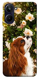 TPU чохол Demsky Flower spaniel для Realme 10 4G