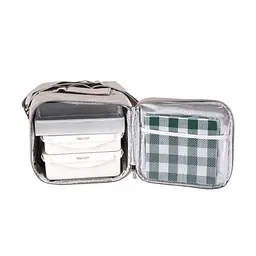 Сумка для обідів Bergner Walking anywhere 23X22X13.5 см (BG-3652-GY) - мініатюра 2
