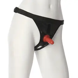 Трусики для страпону Doc Johnson - Ultra Harness with Plug Doc Johnson SO2794 89451 - мініатюра 1