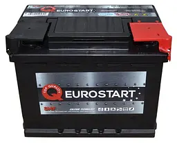 Автомобільний акумулятор EUROSTART 6СТ-60Ah АзЕ 550A (EN) 560059055 - мініатюра 1