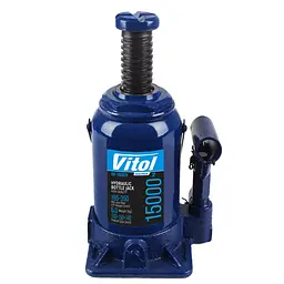 Домкрат гідравлічний телескопічний Vitol 15т 185-350 мм 6 кг (DB-15002H) - мініатюра 3