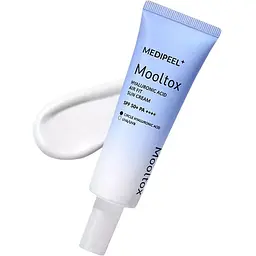 Сонцезахисний крем Medi-Peel Hyaluronic Acid Mooltox Air Fit Sun Cream 50+ PA++++ 50 мл - мініатюра 4