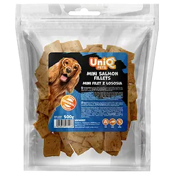 Ласощі для собак UniQ PETS Міні-філе лосося, 500 г - мініатюра 4