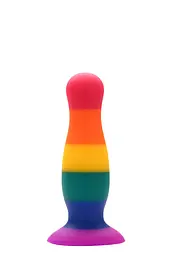 Райдужна анальна пробка Colourful Love Plug