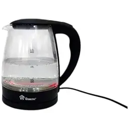 Електрочайник дисковий скляний Domotec 1.7 л 1800-2000Вт  - мініатюра 3