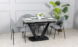 Стіл розкладний Саймон 1200/(300+300)×800×750 сірий - мініатюра 7