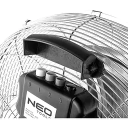 Вентилятор підлоговий Neo Tools професійний 100Вт діаметр 45 см 3 швидкості двигун мідь 100% - мініатюра 4