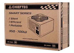 БЖ 500W Chieftec SMART GPS-500A8, 120 mm, >85%, Retail Box - мініатюра 6