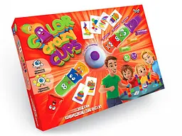 Дитяча настільна гра "Color Crazy Cups" на укр. мовою Danko Toys 40 см det0005982