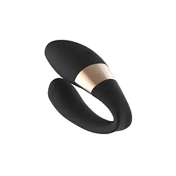 Вібратор для пар Lelo Tiani Harmony 9 см (чорний) - мініатюра 9