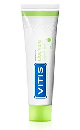 Зубная паста VITIS ALOE VERA, комплексно, яблоко-мята, 100 мл - миниатюра 2