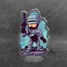 Акрилова колекційна фігурка Чібі Chibi Робокоп 10 cм - мініатюра 2